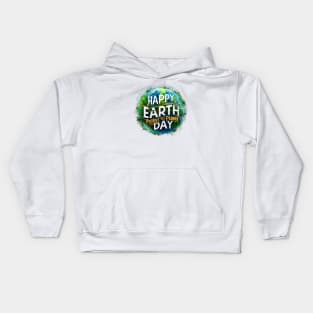 Happy Earth Day. Protect This Planet Kids Hoodie